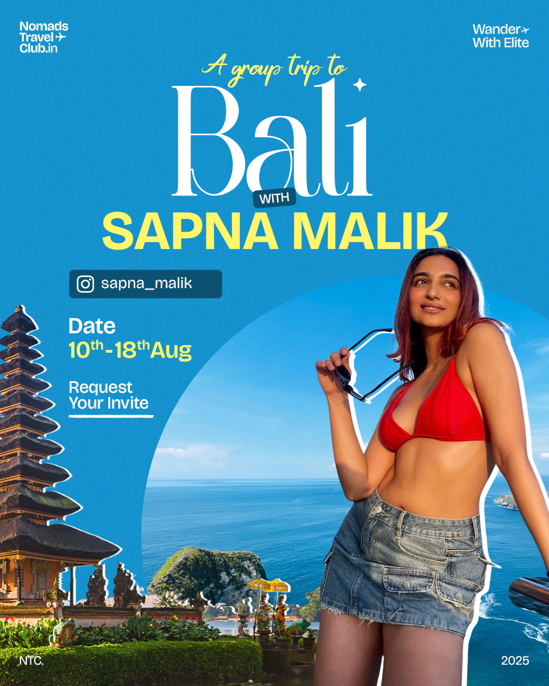 Bali with Sapna Malik